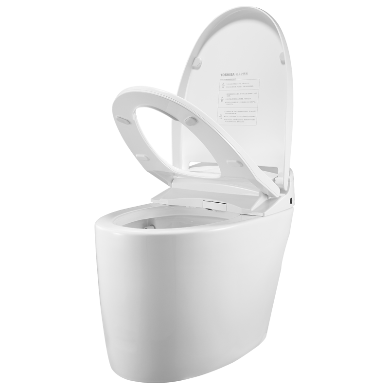 东芝(TOSHIBA)A3-85B6智能马桶盖一体机坐便器多种清洗模式即热暖风遥控马桶盖