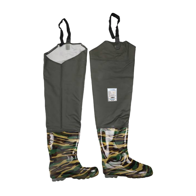 吾卫世 雨鞋 过膝款 双高清大图