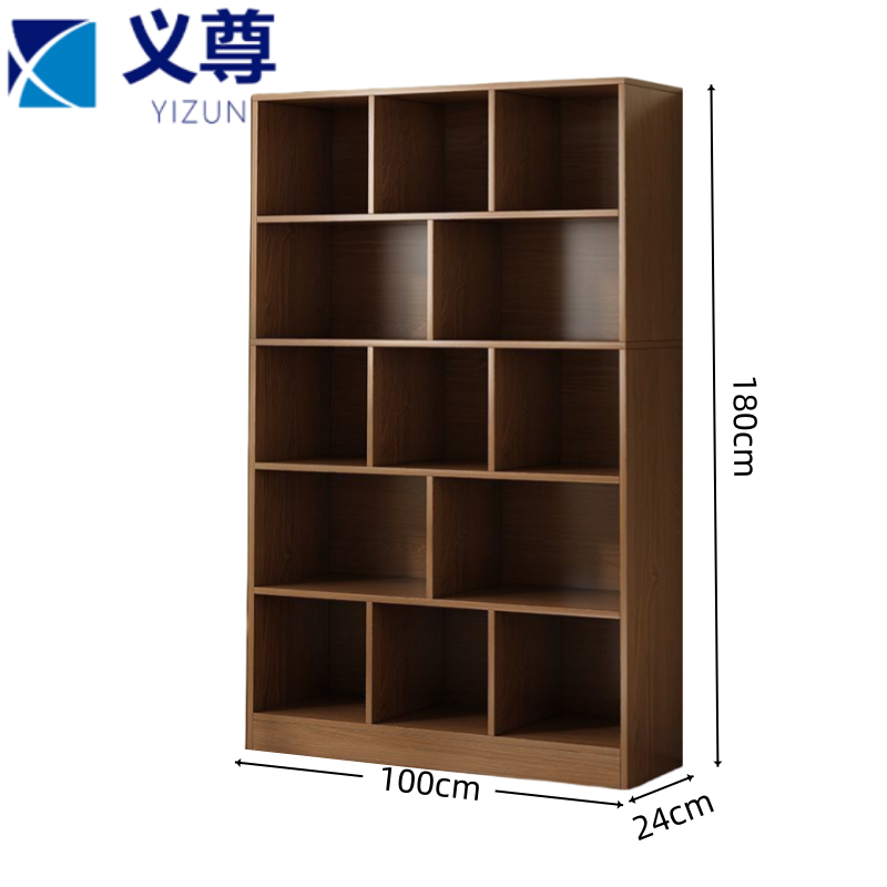 义尊 书柜 100*24*180cm 个高清大图