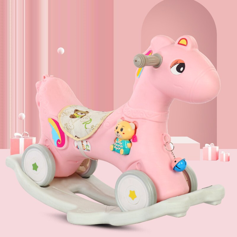 摇摇椅摇摇马木马儿童摇马0123岁宝宝一周岁生日玩具摇摇车两用婴儿