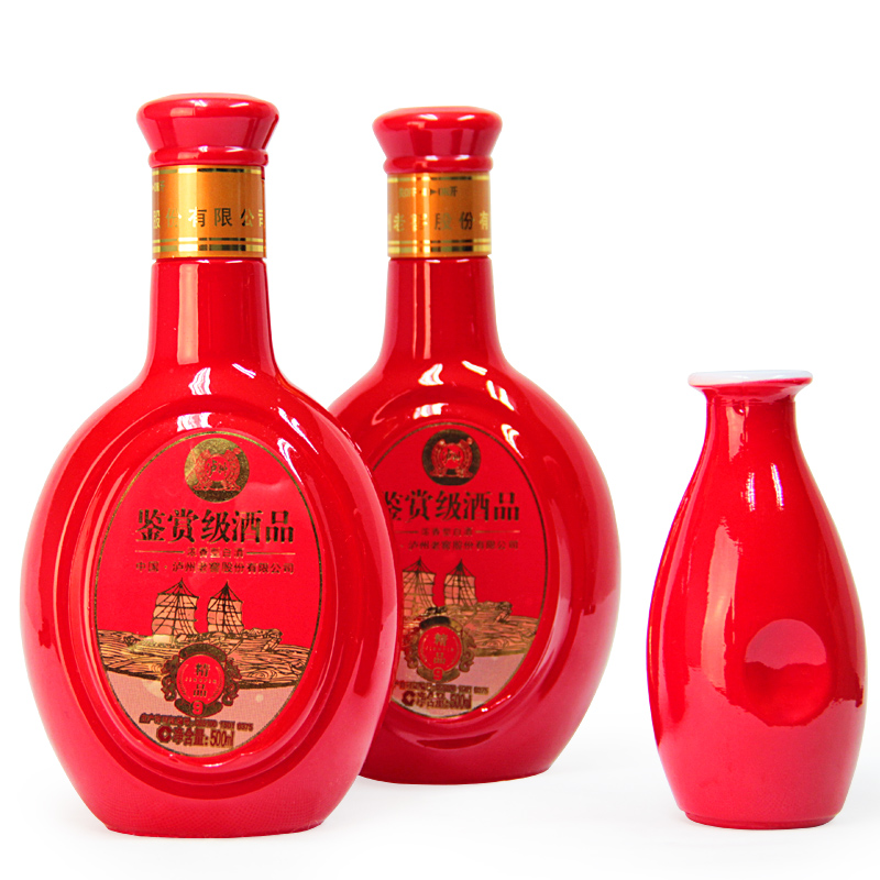 泸州老窖 出品 鉴赏级酒品 52度 500ml*2 浓香型白酒 双瓶装