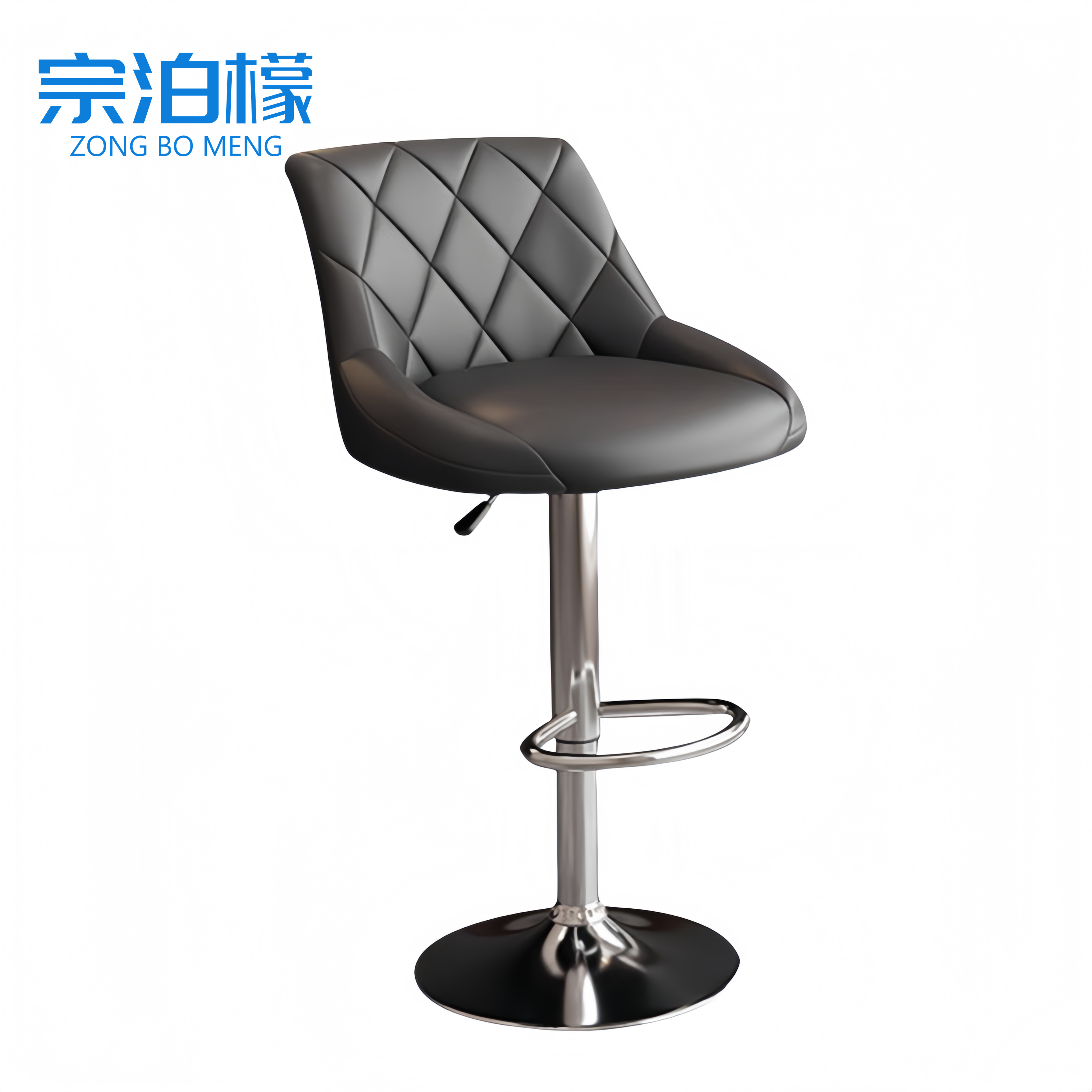 宗泊檬高脚凳385*385*810mm个高清大图