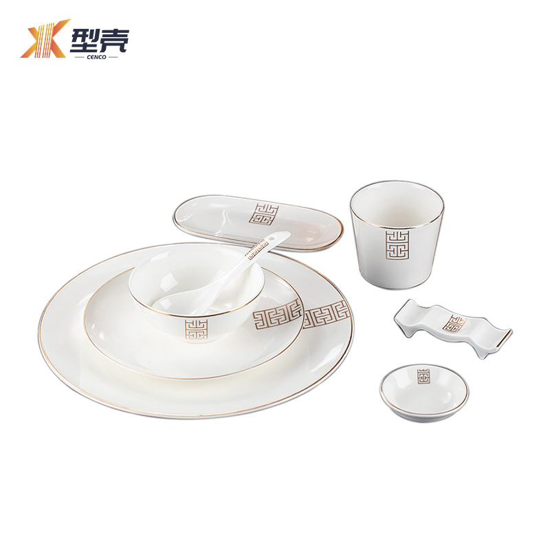 型壳 餐具套装 八件套 套高清大图