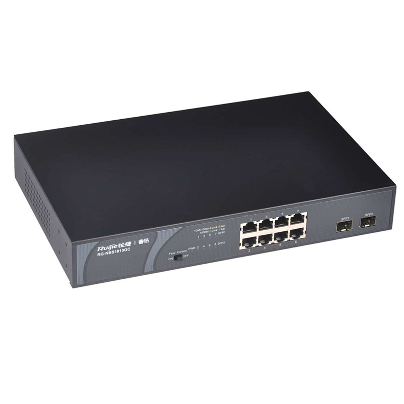 锐捷RG-NBS1810GC 8口千兆非网管型交换机