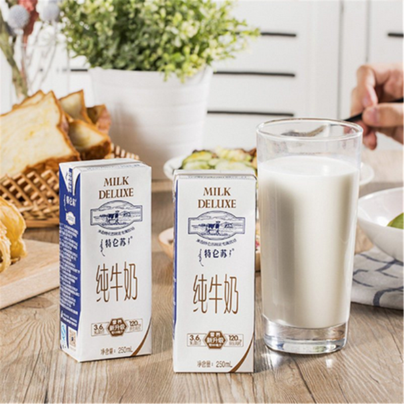 蒙牛 特仑苏 纯牛奶250ml*12盒 3.6蛋白质