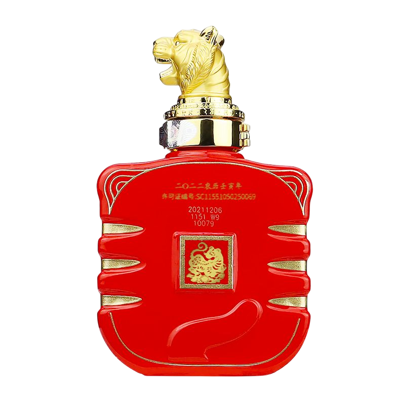 52度封藏大典泸州老窖虎年生肖小酒浓香型100ml视频