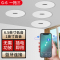 纽曼蓝牙音箱 G-6无线蓝牙同轴吸顶一拖三 吸顶喇叭音响套装家用嵌入式商铺背景音乐公共广播吊顶音箱6英寸
