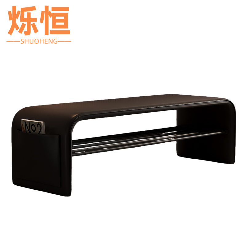 烁恒皮革凳子 鞋凳120*35*42cm