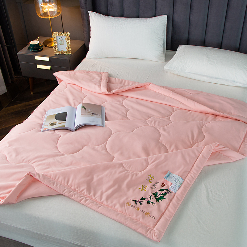 草空调被 夏凉被 夏被芯 150*200cm 床(CMGNB12)高清大图