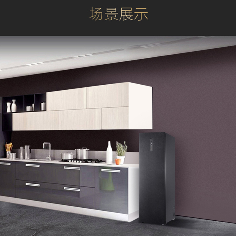 卡萨帝(Casarte)331升家用立式冰柜冷柜冷藏冷冻冰箱 风冷无霜 立式分储 -40℃深冷 BD-331WEGAU1