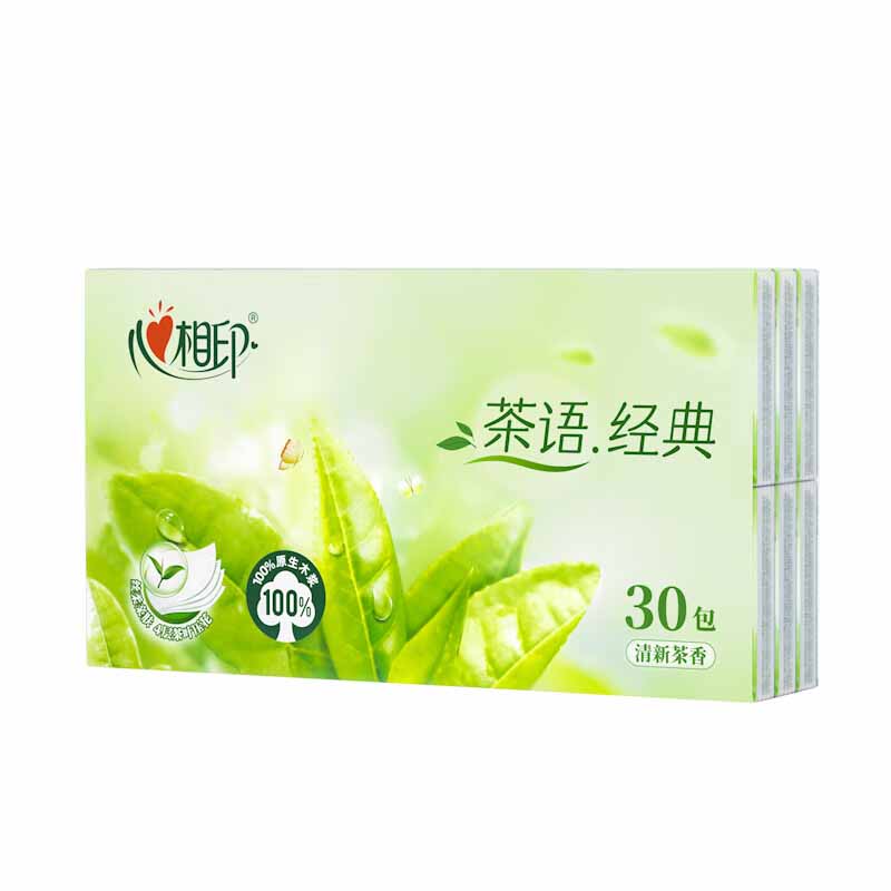 心相印手帕纸小包纸巾便携式卫生纸手帕纸30包*6条C1730高清大图