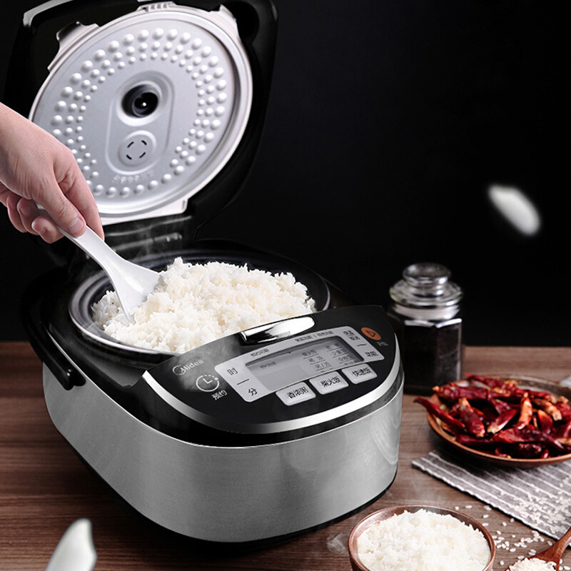 美的(midea) 电饭煲 mb-fb50easy101 蜂窝聚能釜不粘涂层内胆底盘加热