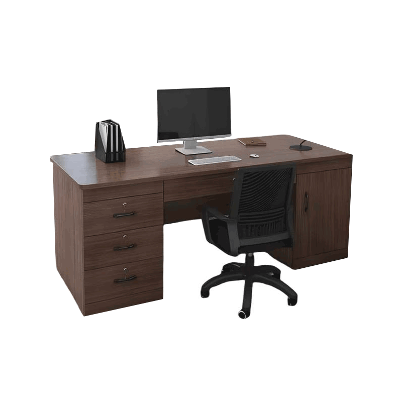 华夏京铁城 办公桌 1.4*0.6*0.75m 张高清大图