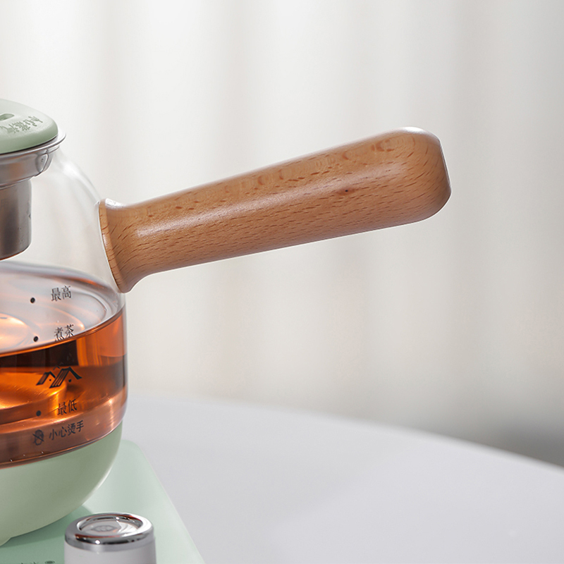 BTSM电热水壶 煮茶壶养生壶加热煮茶器一体式烧水壶蒸茶壶 办公室蒸茶器茶水分离电茶壶围炉煮茶 -BTZC-602A!高清大图