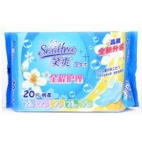 笑爽卫生巾全程护理棉柔丝薄20片880