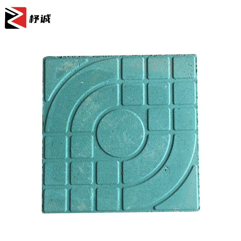 杼诚透水砖路面砖绿色 200*200mm/块图片