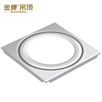 金牌 集成吊顶式换气扇LED灯多功能照明二合一 换气 排气扇 排风扇 白色 集成吊顶式 机械 P1