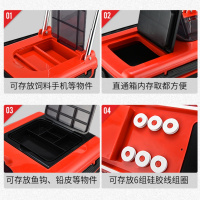【苏宁好货】开天斧钓鱼箱新款多功能钓箱特价钓鱼箱台钓箱垂钓箱子鱼桶鱼钓箱渔具用品