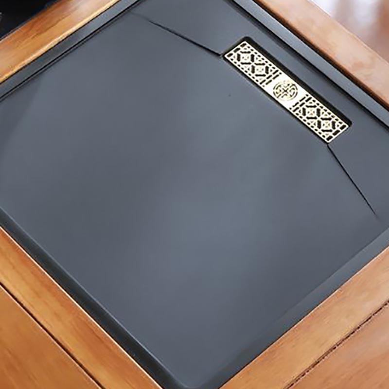 方然桌面式乌金石茶盘日进斗金款79cm*34.5cm*2cm高清大图