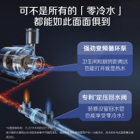 AO史密斯佳尼特蓝鲸TJ3 1级能效 16L零冷水燃气热水器 不锈钢换热器包8年专利CO防护系统 JSLQ28-TJ3