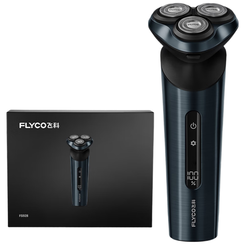 飞科(FLYCO)男士智能电动刮胡剃须刀全身水洗便携 FS928