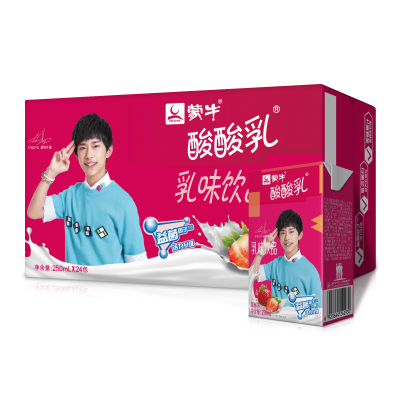 限地区： 26.94元  蒙牛 酸酸乳乳味饮品（草莓味）250ml×24盒