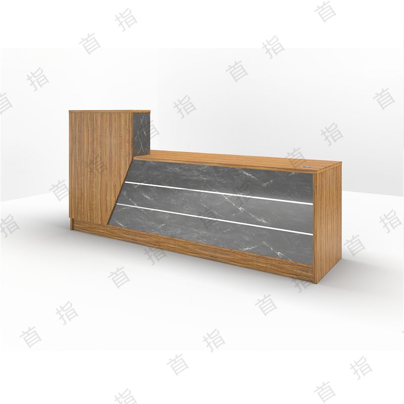 首指（SZ）前台办公桌 SZ-X-T2402--2高清大图