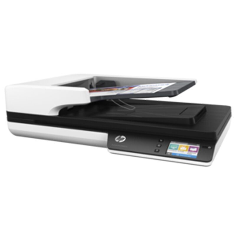 惠普(hp) HP ScanJet Pro 4500 fn1馈纸式扫描仪 A3幅面 自动双面平板式+馈纸式 网络扫描