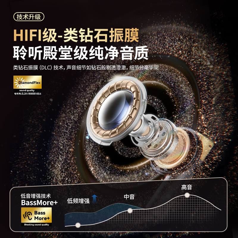 万魔降噪蓝牙耳机Q30黑色高清大图