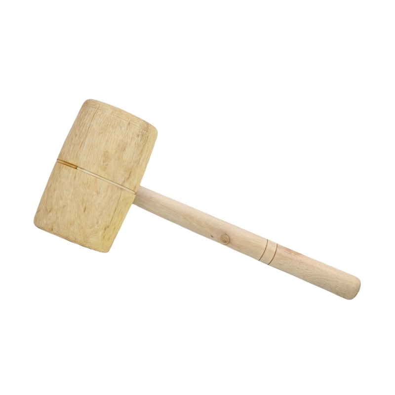 铁洋 手工锤 木锤 75mm大号黄檀木锤 把高清大图