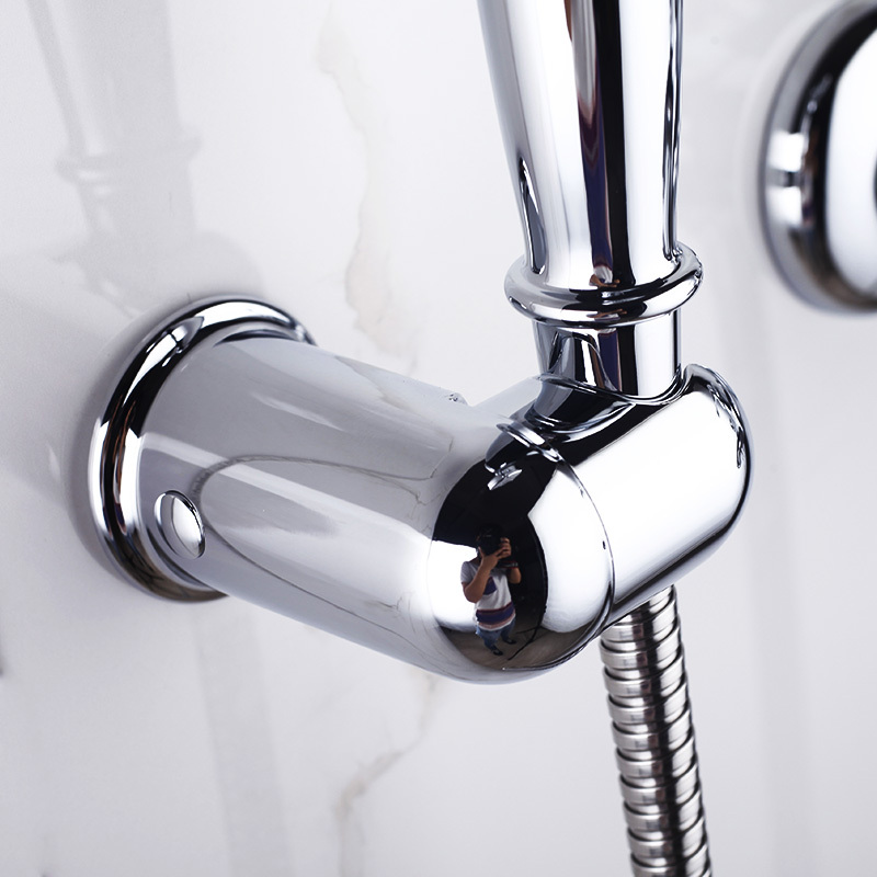 科勒kohler浴缸花洒龙头菲尔法斯挂墙式浴缸花洒龙头套装r8654tbcp