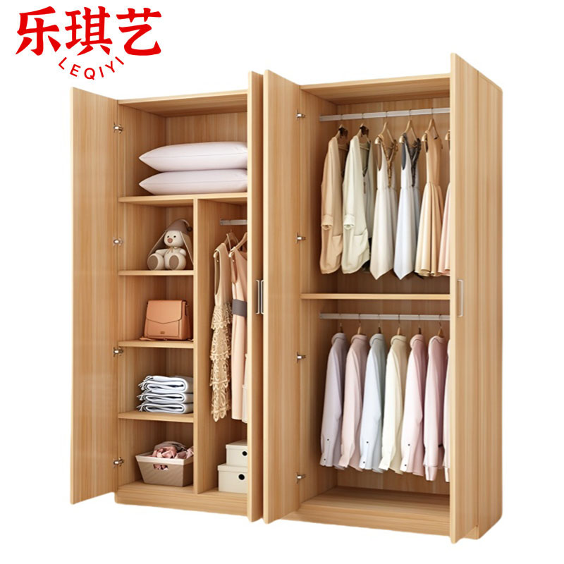 乐琪艺 衣柜 4门 个高清大图