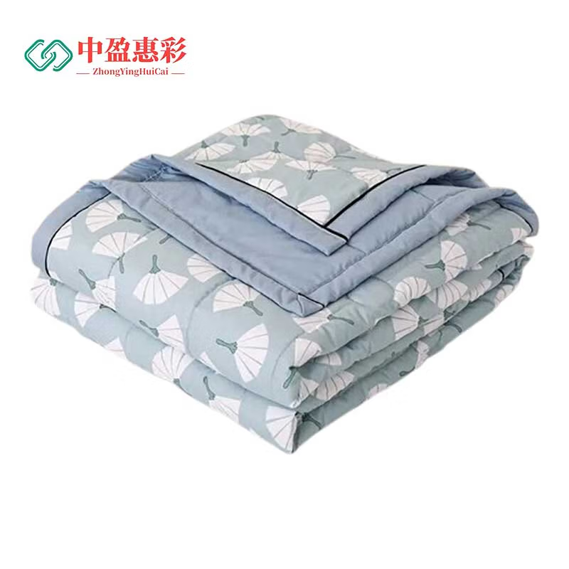 中盈惠彩包边夏凉被XLB1 150*200cm(颜色随机发货) 1条高清大图