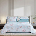 梦洁家纺四件套纯棉四件套：花香醉梦 床单款 （被套200*230cm）