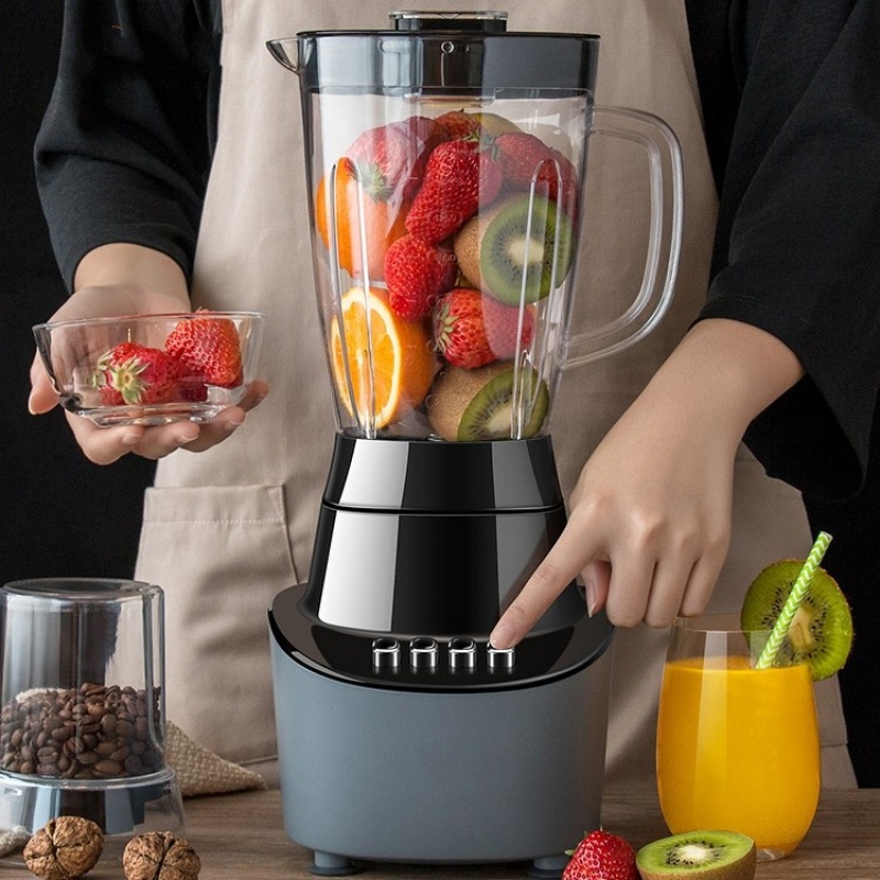 榨汁机家用全自动多功能打炸果汁豆浆辅食水果料理搅拌机小型黑色参数