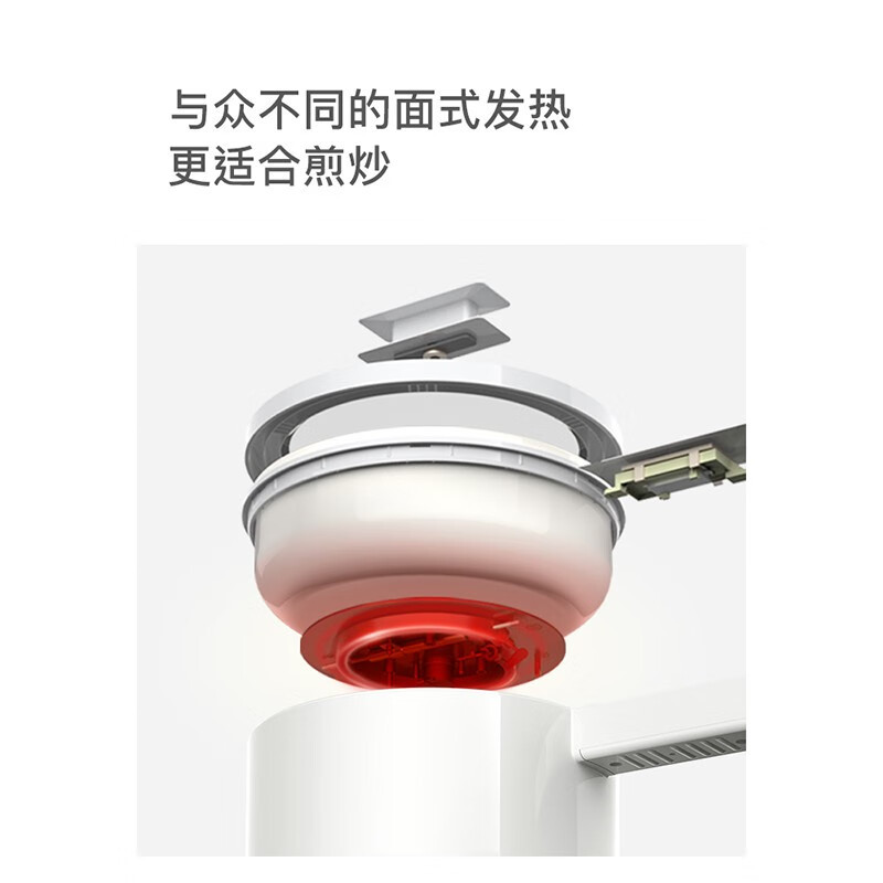 OLAYKS立时小白锅日韩电煮锅多功能一体小型电锅炒锅 2L 智能款带蒸笼 DZG00508高清大图