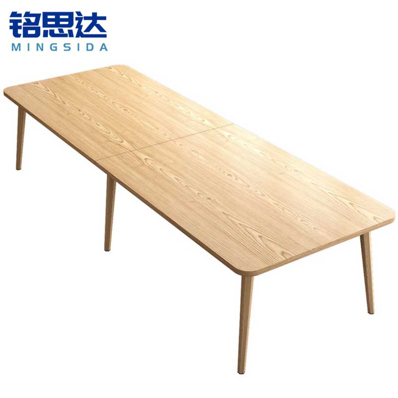 铭思达实木长条桌高清大图