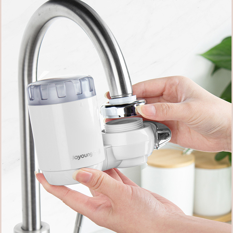 九阳 (Joyoung) 净水器家用 厨房水龙头过滤器 自来水净化器 JYW-T03 升级款一机一芯