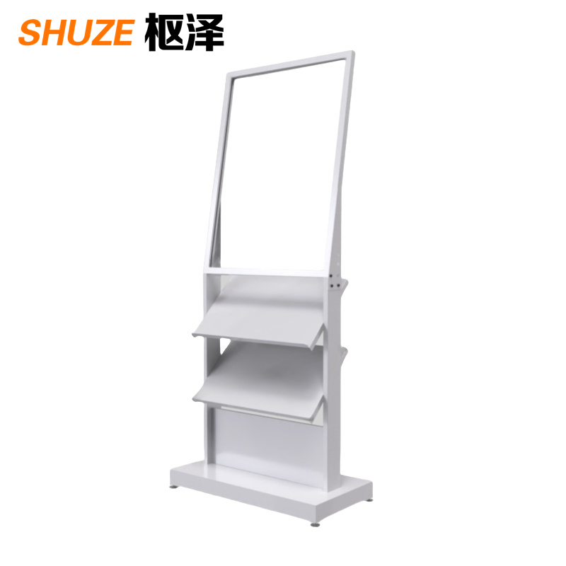 枢泽 立式宣传架报刊架 70*30*161cm 个高清大图