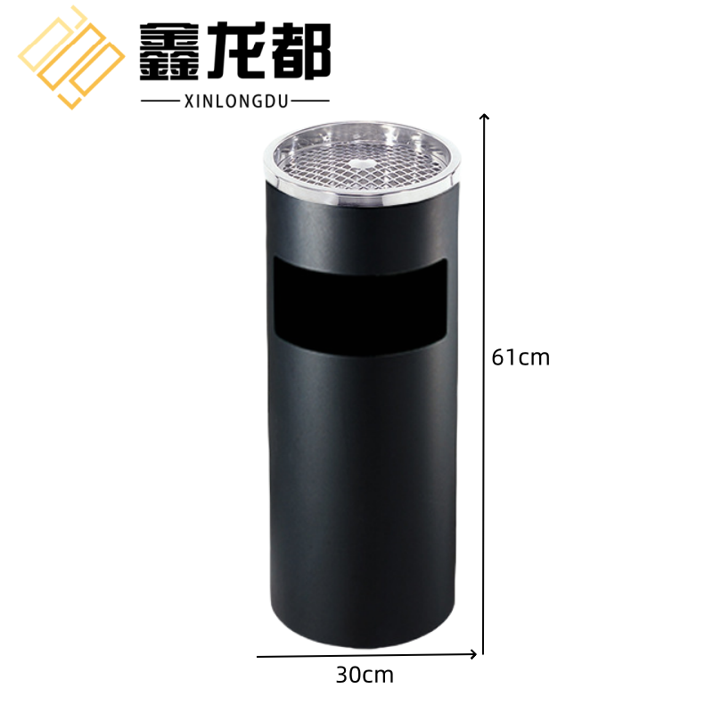 鑫龙都立式垃圾桶17L个高清大图