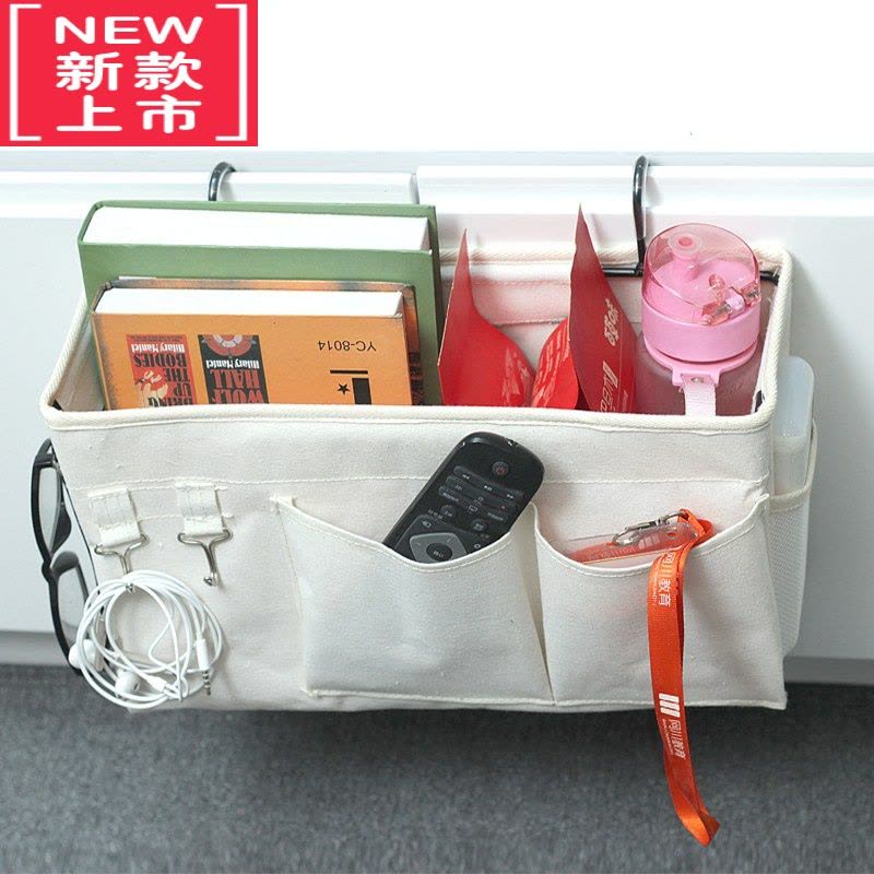 可莉允婴儿床上用品床头收纳储物袋尿布袋多功能宿舍床边挂袋图片