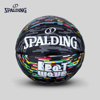 斯伯丁spalding篮球84455y流光幻影橡胶材质室外篮球七号篮球问答