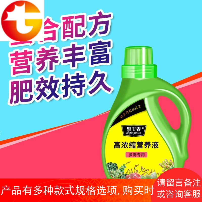 防徒长塑性增色盆栽多肉液体肥料植物营养液
