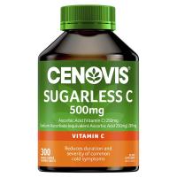 效期至27年4月 Cenovis圣诺 维生素c 咀嚼片 300片 1瓶 天然vc维C无糖 成人老年人女性增强免疫 澳洲