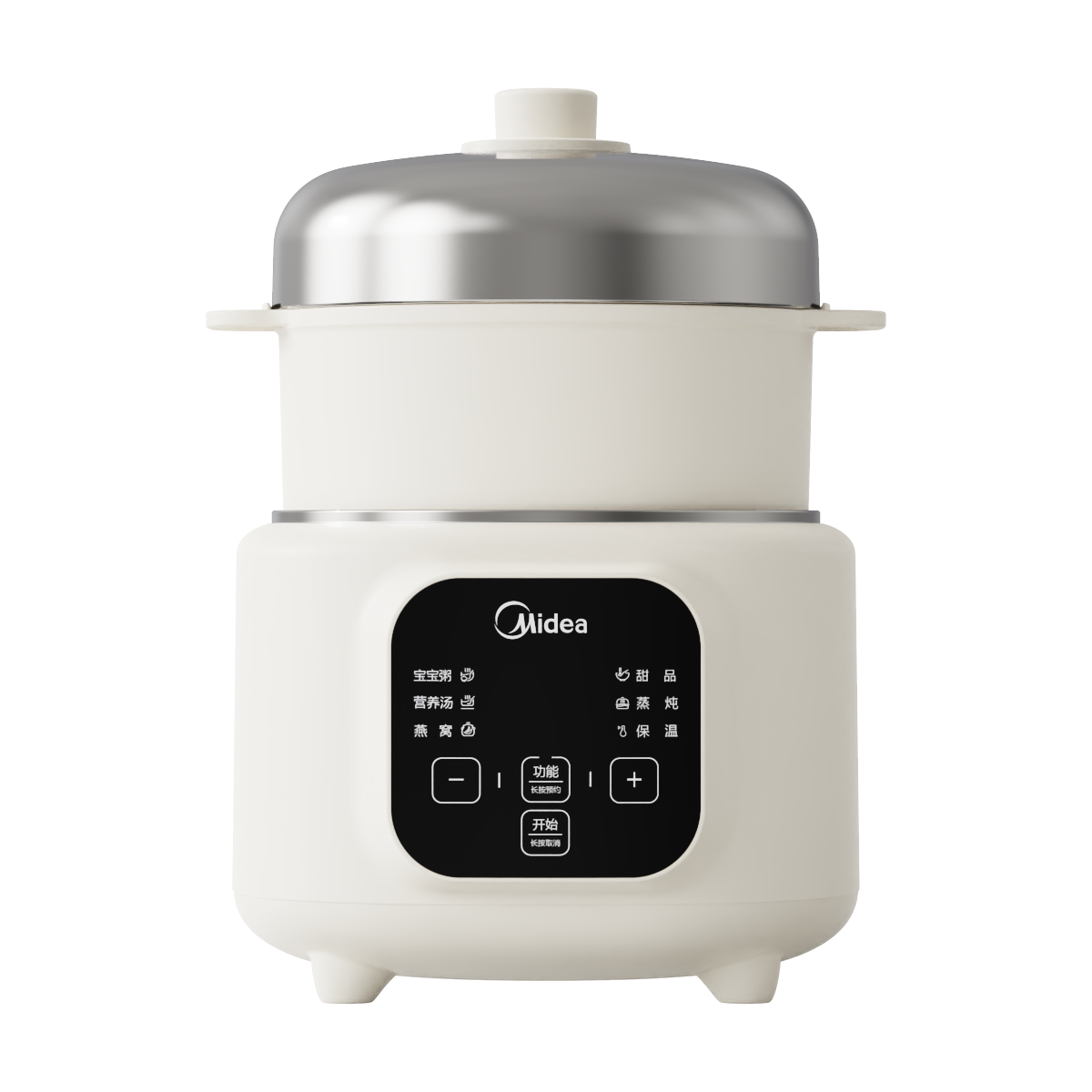 美的(Midea)电炖锅煮锅热水快炖母婴权威认证0涂层电炖盅煲汤炖汤一体隔水炖燕窝炖盅 MD-DZE1088