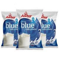 安佳（Anchor） 【新西兰进口】Anchor安佳进口牛奶全脂脱脂奶粉 1KG/袋 青少年老人 全脂*3袋（直邮）