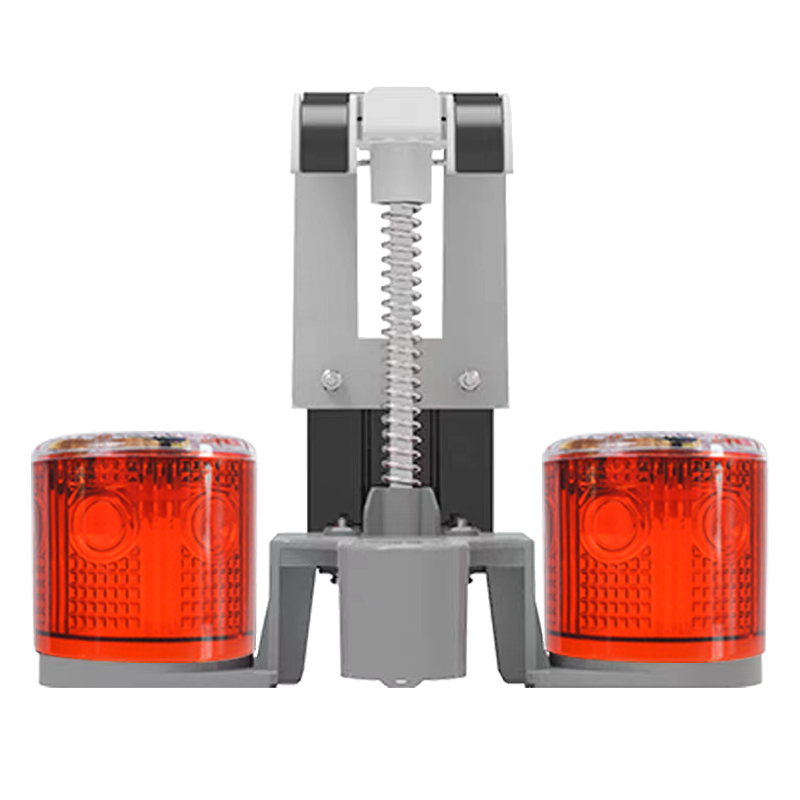 艾伯德 DT02 0.4W、1.2V、常亮600h、3500k、LED 双灯版太阳能标志灯 (计价单位:盏) 红色高清大图