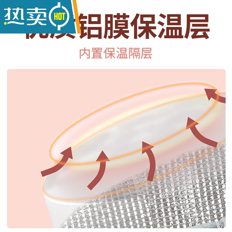 敬平便携式泡脚袋可折叠泡脚桶过小腿旅行泡脚足浴器保温水桶洗脸盆 升级加高款 - 雾霾蓝色[五层保温/可过小腿]
