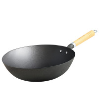 【铁釜炒锅】Joyoung/九阳CZW3215炒锅精铁无涂层燃磁通用32cm（8套/件，整件发货）
