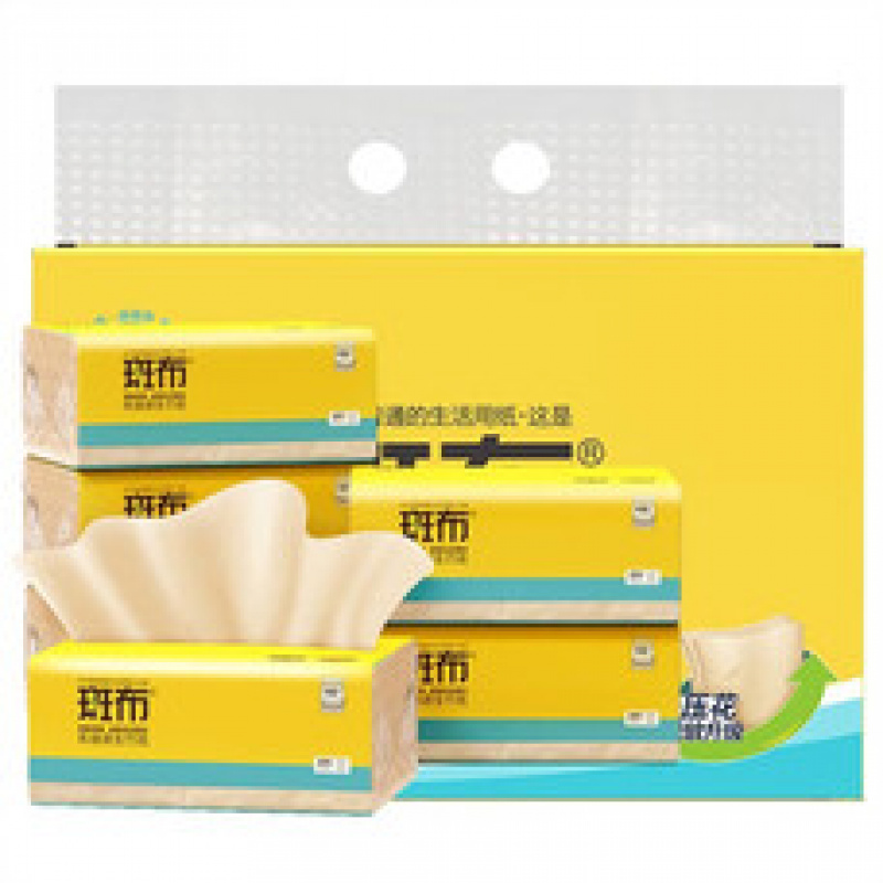 斑布BASE系列软抽135mm(100抽6包装)100抽*6包